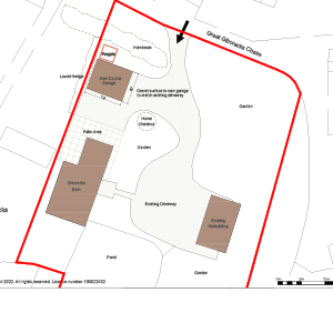 Gibcracks, Site Location Plan